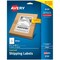 Avery Half-Sheet Printable Shipping Labels, 5.5" x 8.5" Customizable Stickers, White, 50 Blank Mailing Labels, Great for Mailing, Shipping, Organizing, and More (8126)